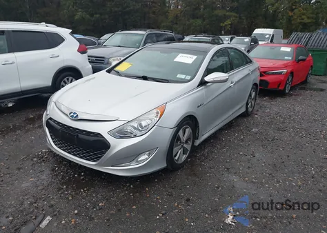 2011 Hyundai Sonata Hybrid from USA, damaged, VIN KMHEC4A43BA014005